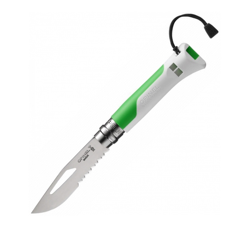 Opinel VRI N°08 Inox Outdoor Fluo Green nôž 002319