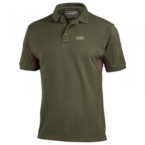 IVORY polo tričko - Dark Olive