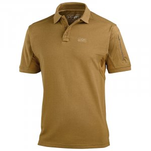 IVORY polo tričko - Brown