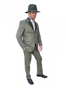 Huba oblek - zelený (veľ. 46-58)