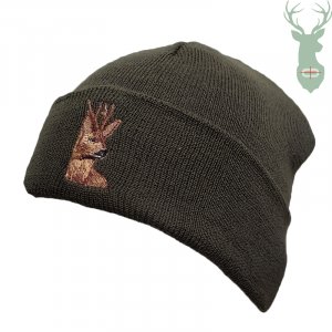 Pletená čiapka - srnec