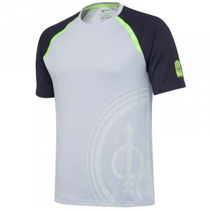 Roundneck Logo tričko - Ice Grey