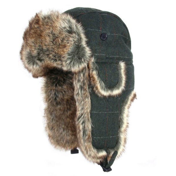 JACK PYKE zimná ušianka GREEN