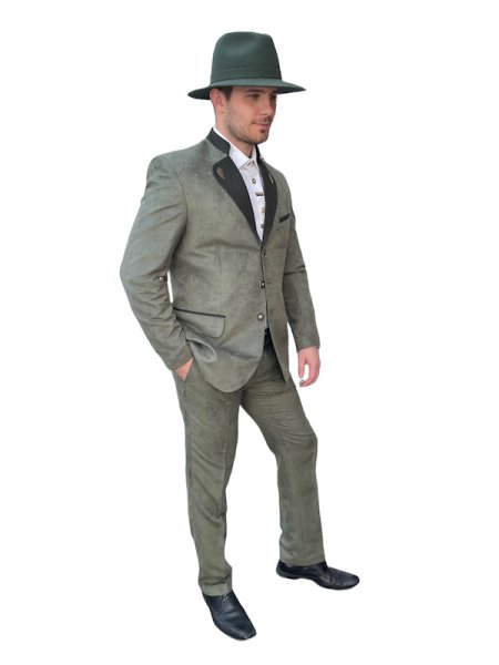 Huba oblek - zelený (veľ. 46-58)