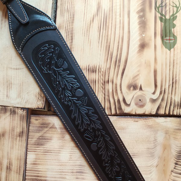 Forest Leather remeň na pušku - Brown