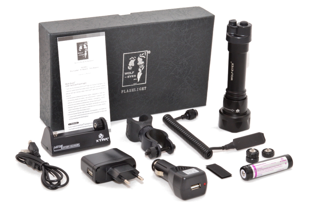 NITE HUNTER XM-L2 U2 set pre poľovníkov