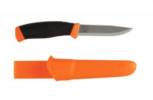 Morakniv Companion Serrated Stainless Hi-Vis Orange 11829