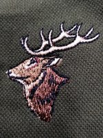 Rúško vyšívané - jeleň