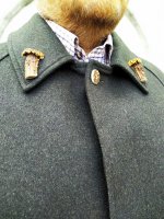 Levente II. pánsky dlhý kabát